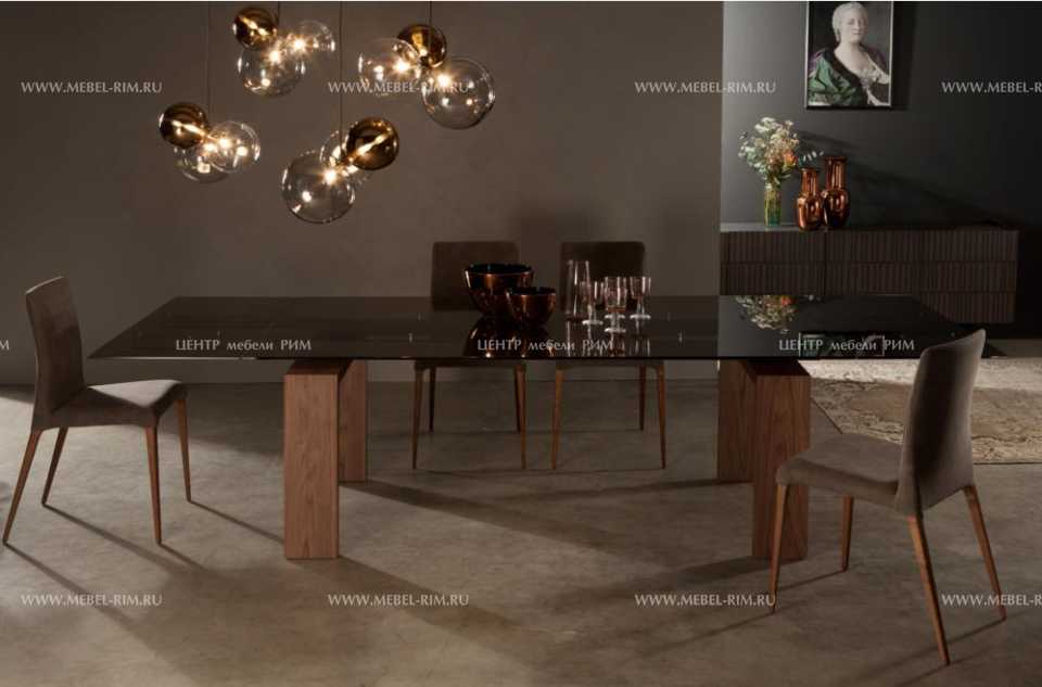 Дизайнерский итальянский стол Brooklyn (tonin casa)– купить в интернет-магазине ЦЕНТР мебели РИМ