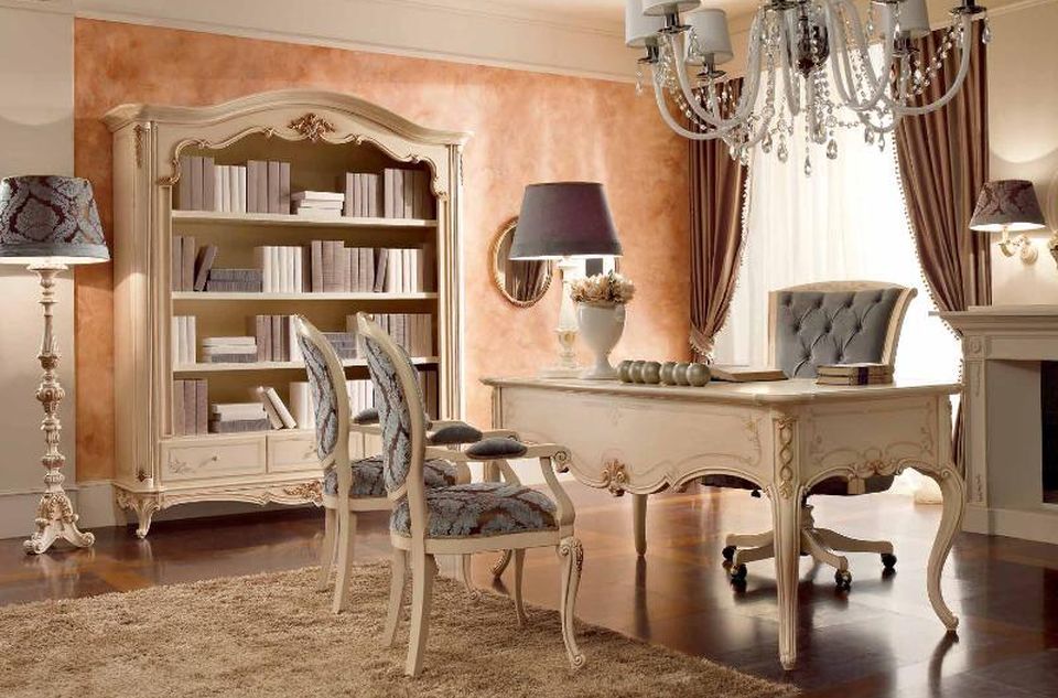 Итальянский кабинет из коллекции Casa Principe (valderamobili)– купить в интернет-магазине ЦЕНТР мебели РИМ