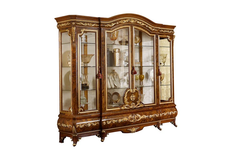 Роскошная итальянская витрина из коллекции столовой Versailles(grilli art580905)– купить в интернет-магазине ЦЕНТР мебели РИМ