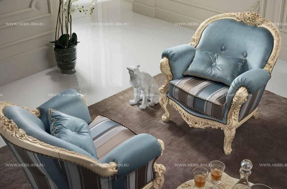 Классическое итальянское кресло из коллекции  Fairlady piermaria
