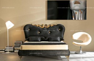 Итальянская кровать с мягким изголовьем  Penelope(Bizzotto artc464)– купить в интернет-магазине ЦЕНТР мебели РИМ