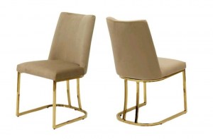 Современный стул ножки латунь (DX-2055-1)– купить в интернет-магазине ЦЕНТР мебели РИМ