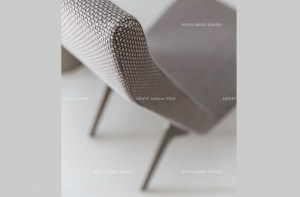 Дизайнерское вращающееся кресло без подлокотников Fender. Alberta Salotti, Италия