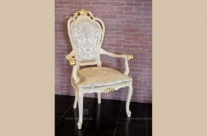 Итальянский стул с подлокотниками  из коллекции Rembrandt angelo cappellini