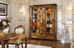 Классическая витрина из коллекции art5002m Palazzo Ducale италия мебель