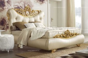 Итальянская кровать Gondola bottonata(grilli)– купить в интернет-магазине ЦЕНТР мебели РИМ
