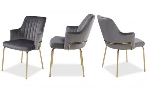 Современный стул с мягкой спинкой с  подлокотниками IMPERIA/P (pranzo)– купить в интернет-магазине ЦЕНТР мебели РИМ