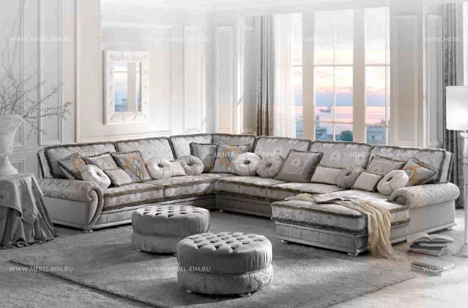 Итальянский  классический диван Giada Maxi Elegance sat