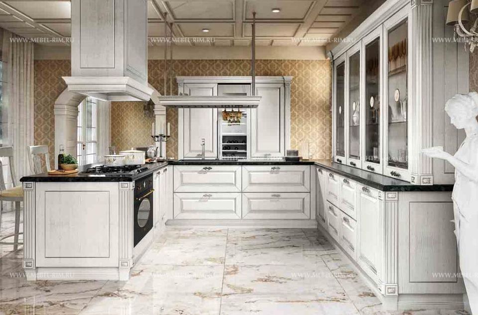 Кухня Imperial с островом/без острова(homecucine)– купить в интернет-магазине ЦЕНТР мебели РИМ