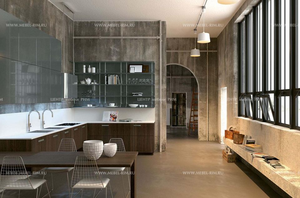 Современная итальянская кухня Noblesse(astercucine)– купить в интернет-магазине ЦЕНТР мебели РИМ