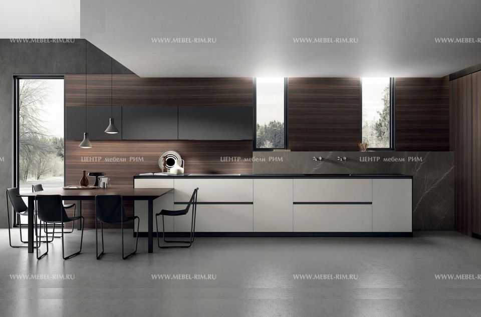 Кухня Contempora прямая с островом(aster cucine)– купить в интернет-магазине ЦЕНТР мебели РИМ