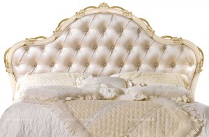 Белая итальянская кровать Signoria, пр-во Antonelli Moravio