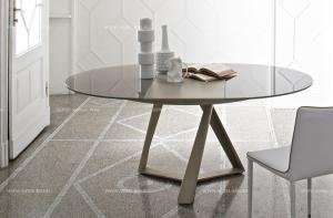 Итальянский стеклянный стол Millenium(bontempi casa) – купить в интернет-магазине ЦЕНТР мебели РИМ