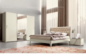 Итальянская кровать с мягким изголовьем  Venus(158LET.02TS63)– купить в интернет-магазине ЦЕНТР мебели РИМ