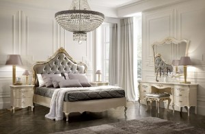 Классическая итальянская кровать из коллекции Certosa(signorini coco)– купить в интернет-магазине ЦЕНТР мебели РИМ