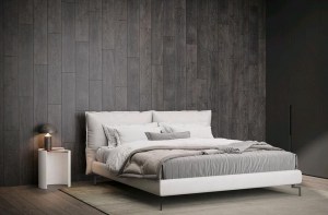 Современная кровать с мягким изголовьем   Grace(linea home)– купить в интернет-магазине ЦЕНТР мебели РИМ