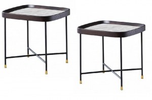 Современный приставной  столик Julie JULIE TG-480 50*50(HOOGAR) – купить в интернет-магазине ЦЕНТР мебели РИМ