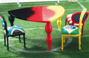 Стулья World Cup Fifa2018 с подлокотниками / без подлокотников, производство Италия