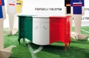 Прилавок 2-дверный Free Kick с футбольным дизайном, производство Италия