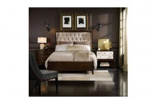 Классическая кровать от  спального гарнитура американского бренда  LEESBURG (hooker)– купить в интернет-магазине ЦЕНТР мебели РИМ