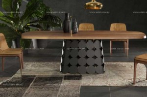 Дизайнерский итальянский стол Pois  в современном стиле (tonin casa 6907FSV)– купить в интернет-магазине ЦЕНТР мебели РИМ