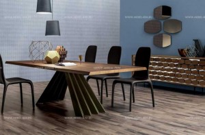 Дизайнерский итальянский стол Ventaglio в современном стиле (8011)– купить в интернет-магазине ЦЕНТР мебели РИМ