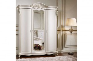 Классический белый шкаф от спального гарнитура  Afina  анна потапова