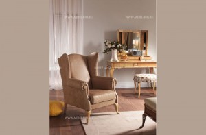 Итальянское кресло с высоким изголовьем Bergere(BRUNELLO 1974 ART) – купить в интернет-магазине ЦЕНТР мебели РИМ