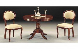 Итальянский круглый стол Д=120 см  MELOGRANO(btcinternationa artM 0067)– купить в интернет-магазине ЦЕНТР мебели РИМ