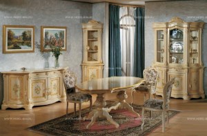 Классическая итальянская столовая Regina(btcinternational)– купить в интернет-магазине ЦЕНТР мебели РИМ