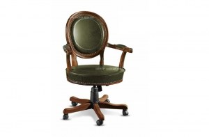 Итальянское кресло  c вращающейся ножкой на колесиках  btcinternational(V261/P)– купить в интернет-магазине ЦЕНТР мебели РИМ