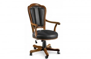Итальянское кресло  c вращающейся ножкой на колесиках  btcinternational(V263/P)– купить в интернет-магазине ЦЕНТР мебели РИМ