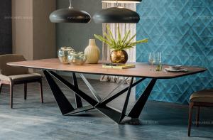Деревянный дизайнерский итальянский стол Skorpio Wood(CATELAN)– купить в интернет-магазине ЦЕНТР мебели РИМ