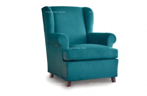 Ретро-кресло Celeste бирюзового цвета. Ditre Italia, Италия