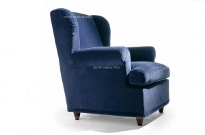 Ретро-кресло Celeste синего цвета. Ditre Italia, Италия