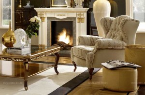 Итальянское кресло с высокой спинкой Berger(grilli)– купить в интернет-магазине ЦЕНТР мебели РИМ