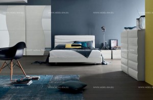 Итальянская современная кровать City maroneseacf.com