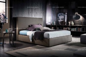 Современная  итальянская кровать Miller с контейнером / без контейнера (felis)– купить в интернет-магазине ЦЕНТР мебели РИМ