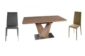 Комплект для  столовой Прямоугольный обеденный раздвижной стол Max(pranzo)– купить в интернет-магазине ЦЕНТР мебели РИМ