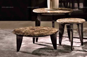 Итальянский столик кофейный круглый Virgilio из коллекции Daytona   signorini coco  