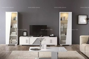Итальянская стенка для ТВ  Lisa (LIDWHPT01.LIDWHV101)– купить в интернет-магазине ЦЕНТР мебели РИМ