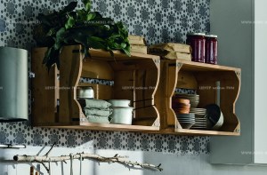 Итальянская деревянная кухня Maya Wood Style. Композиция 01. Stosa Cucine, Италия