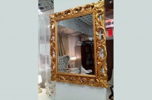 Итальянское  зеркало в золотой раме(btc)– купить в интернет-магазине ЦЕНТР мебели РИМ