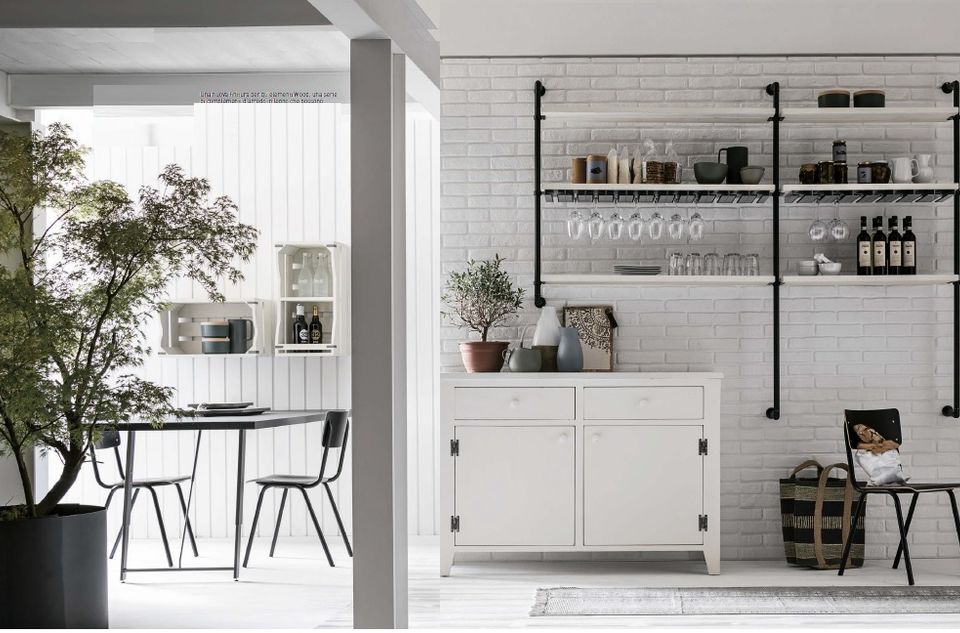 Современная итальянская кухня Frame Color Trend (STOSA)– купить в интернет-магазине ЦЕНТР мебели РИМ