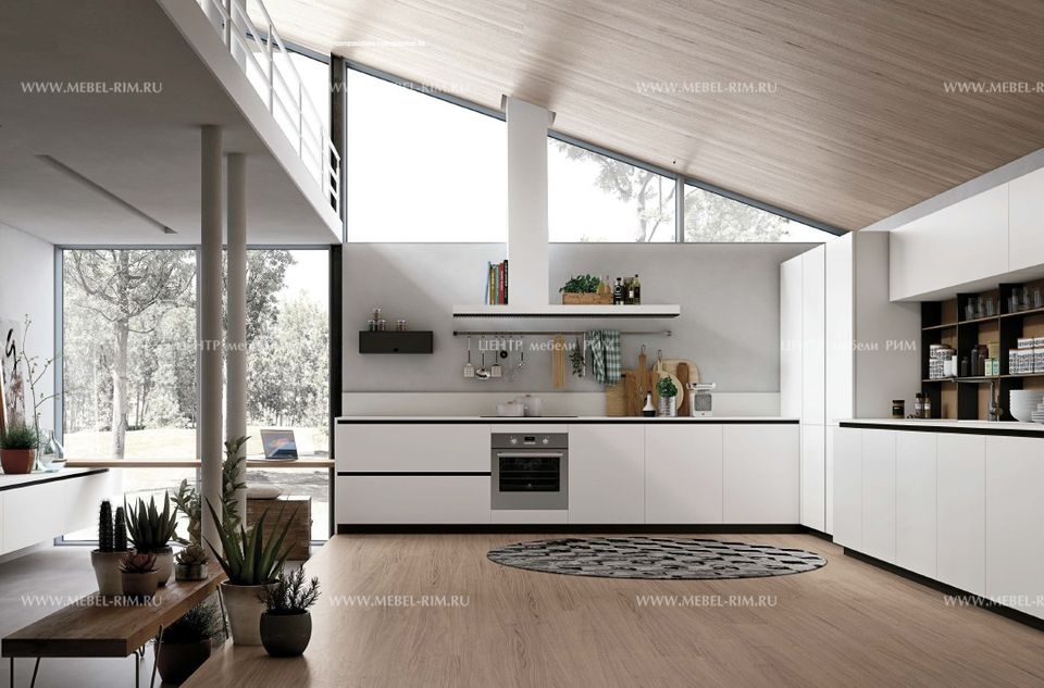 Современная итальянская кухня Frame Color Trend (STOSA)– купить в интернет-магазине ЦЕНТР мебели РИМ