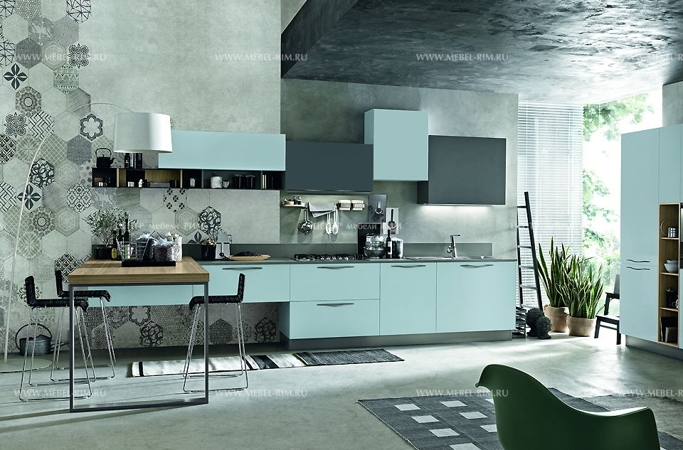 Итальянская кухня Maya Restyle, композиция 04. Stosa Cucine, Италия